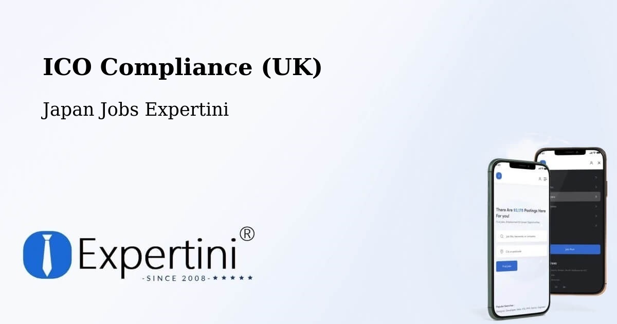 UK Data Protection & ICO Compliance – Togitsu - Japan Jobs Expertini
