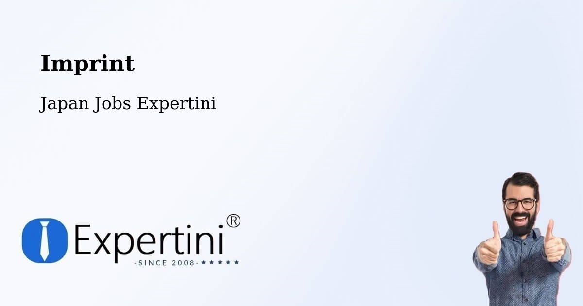 Imprint – Togitsu - Japan Jobs Expertini