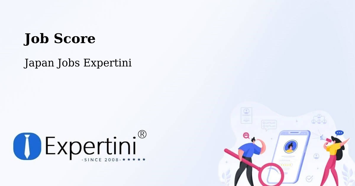 Job Score & Job Description Score Tool – Togitsu - Japan Jobs Expertini