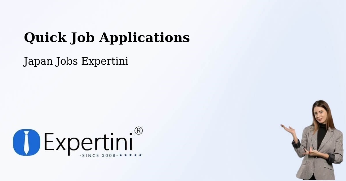Quick Apply Feature – Togitsu - Japan Jobs Expertini